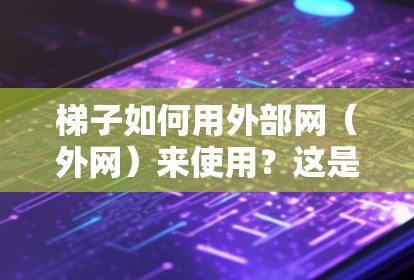 梯子如何用外部网（外网）来使用？这是一个需要明确问题背景和具体要求的步骤