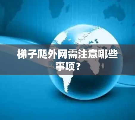 梯子爬外网需注意哪些事项？