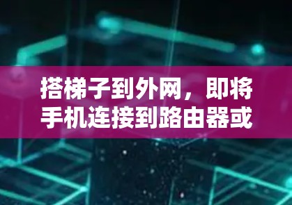 搭梯子到外网，即将手机连接到路由器或无线网络进行网络操作，步骤如下
