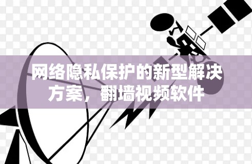网络隐私保护的新型解决方案，翻墙视频软件