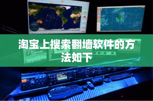 淘宝上搜索翻墙软件的方法如下