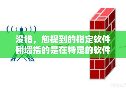 没错，您提到的指定软件翻墙指的是在特定的软件中设置为关闭或阻止访问某些网站或应用。以下是一个详细的操作步骤指南，涵盖了常见的情况