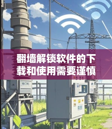 翻墙解锁软件的下载和使用需要谨慎，以下是一步步的建议