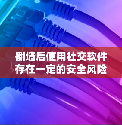 翻墙后使用社交软件存在一定的安全风险，需要谨慎操作，以确保数据和用户隐私的安全。以下是对翻墙后使用社交软件的详细分析和建议