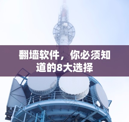 翻墙软件，你必须知道的8大选择