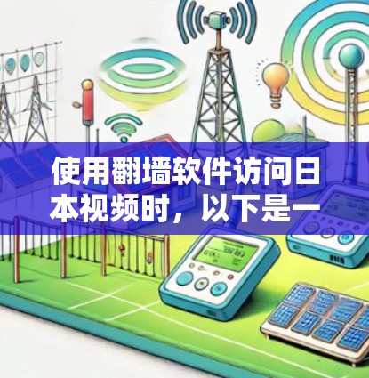 使用翻墙软件访问日本视频时，以下是一些关键步骤和注意事项，帮助您安全有效地进行操作