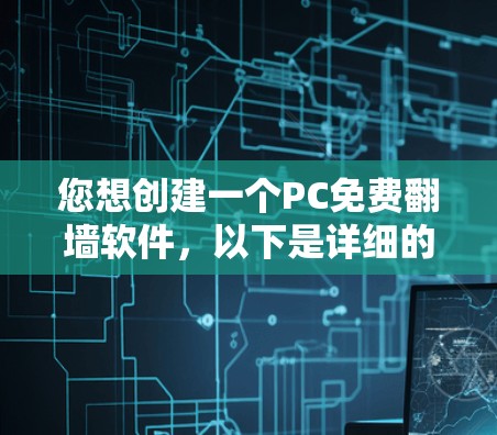 您想创建一个PC免费翻墙软件，以下是详细的步骤和建议