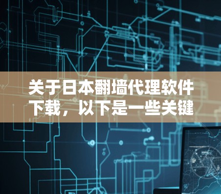关于日本翻墙代理软件下载，以下是一些关键信息和建议