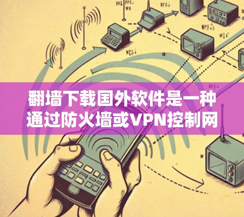 翻墙下载国外软件是一种通过防火墙或VPN控制网络访问的方法，以避免非法网站。以下是一些步骤和建议，帮助您完成下载