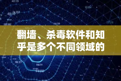 翻墙、杀毒软件和知乎是多个不同领域的概念，它们的结合和应用需要根据具体的场景和需求来确定。以下是一些可能的解释和应用