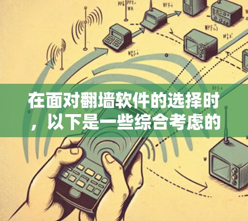 在面对翻墙软件的选择时，以下是一些综合考虑的因素和推荐建议