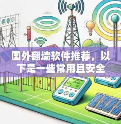 国外翻墙软件推荐，以下是一些常用且安全的工具，可以帮助你访问国外网站的安全性