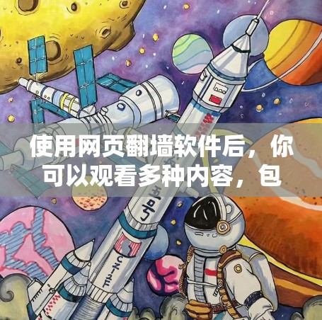 使用网页翻墙软件后，你可以观看多种内容，包括