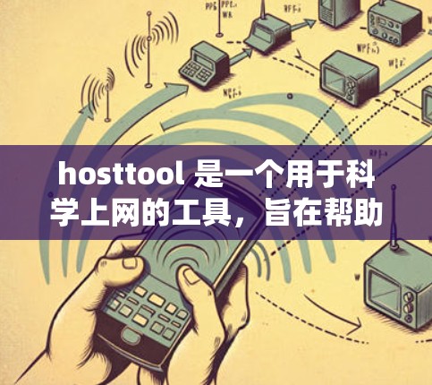 hosttool 是一个用于科学上网的工具，旨在帮助用户优化网页访问、爬虫和处理网页内容。以下是详细的步骤指南，帮助你学习和使用 hosttool